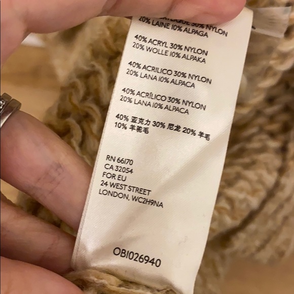 Free People Home Town Women's Cardigan Sweater M - Picture 7 of 8